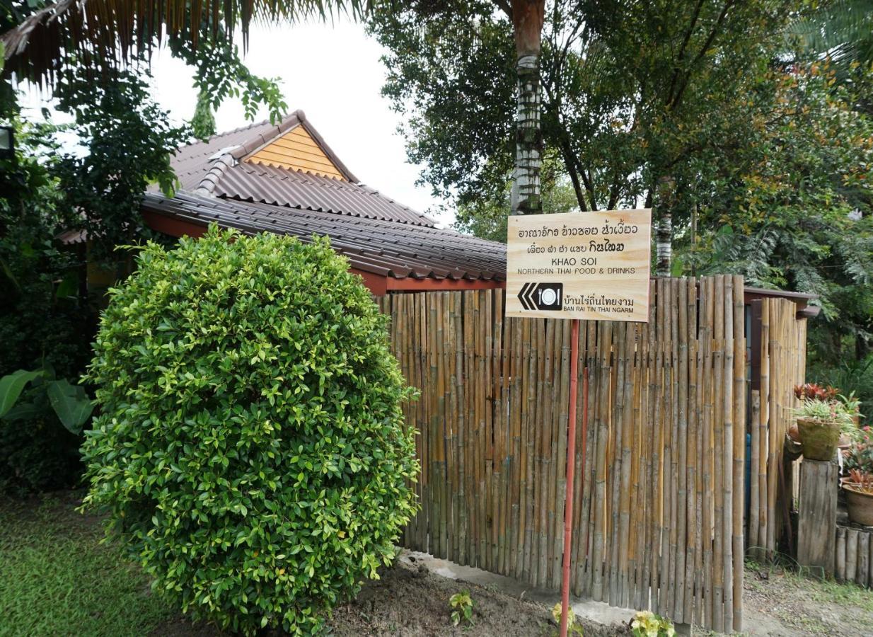 Ban Rai Tin Thai Ngarm Eco Lodge Mae Rim Zewnętrze zdjęcie